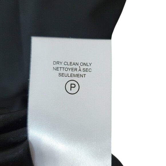 Alice + Olivia Cocktail Dress Black XS Lined Cap Sleeve Scoop Neck Bow LBD - Picture 6 of 6